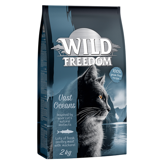 Wild Freedom Adult "Vast Ocean" - Mackerel - Ekonomipack: 3 x 2 kg