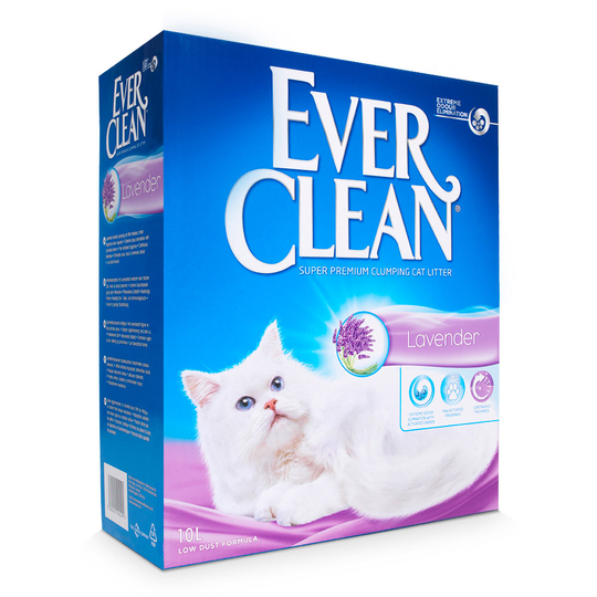 Ever Clean® Lavender klumpande strö - 10 l