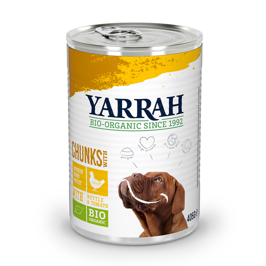 Ekonomipack: Yarrah Organic 12 x 400 g /405 g - Blandpack 3 sorter