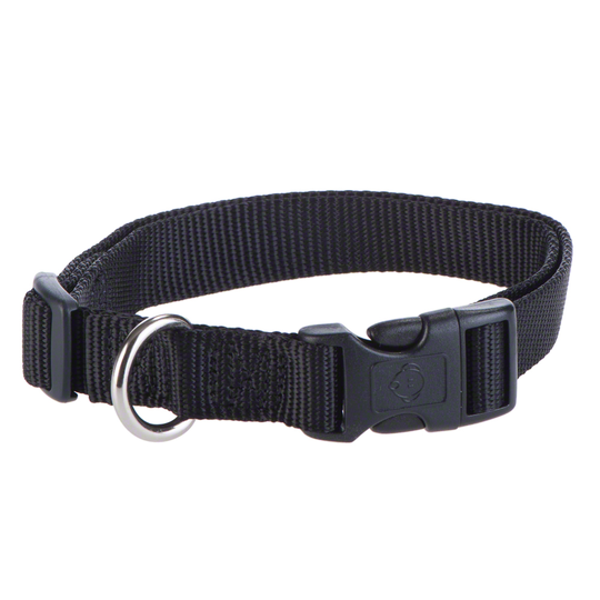 HUNTER Ecco Sport Vario Basic halsband, svart - Storlek L: 41 - 65 cm halsomfång, bredd 25 mm
