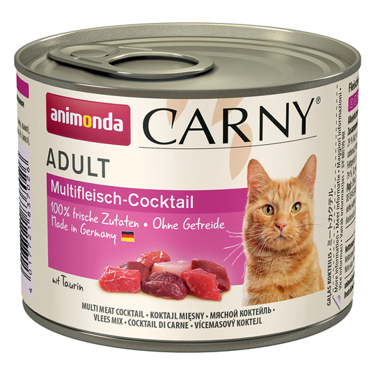 Ekonomipack: Animonda Carny Adult 48 x 200 g Kyckling & lax