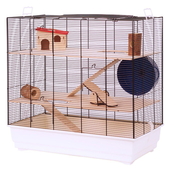 Skyline Fun Area Leon smådjursbur - B 67 x D 36,5 x H 65 cm