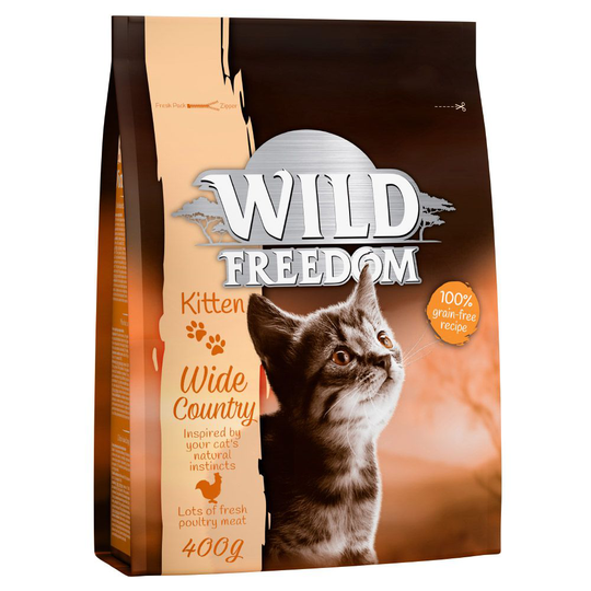 Wild Freedom Kitten "Wide Country" - Poultry - 400 g