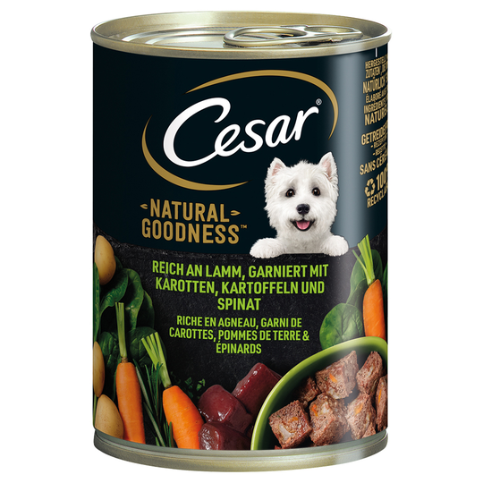 Cesar Natural Goodness - Lamm 6 x 400 g