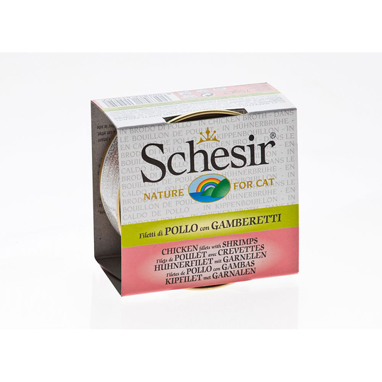Schesir Adult Kyckling & Räkor i Sås 70 g