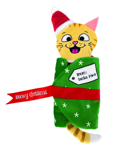 KONG Julleksak Pull-A-Partz Present - Kattleksak