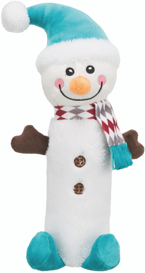 Prasslande Julfigur - Snöman