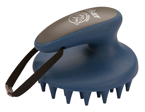 Oster Gummi Curry Comb Grov - Blå