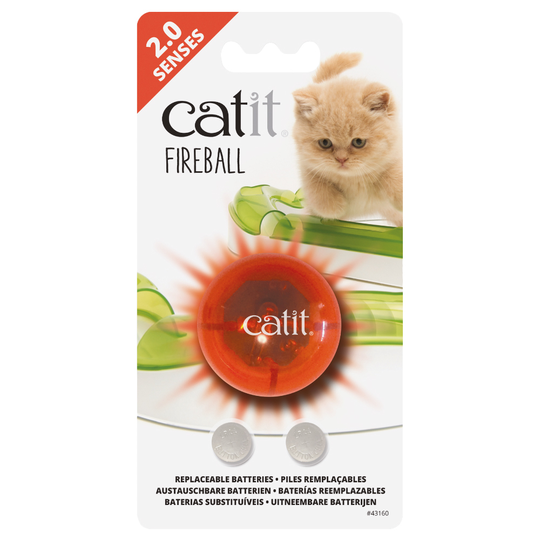 Catit Senses 2.0 Fireball kattleksak - 1 st