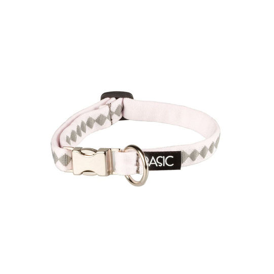 Basic Sweet halsband rosa/grå