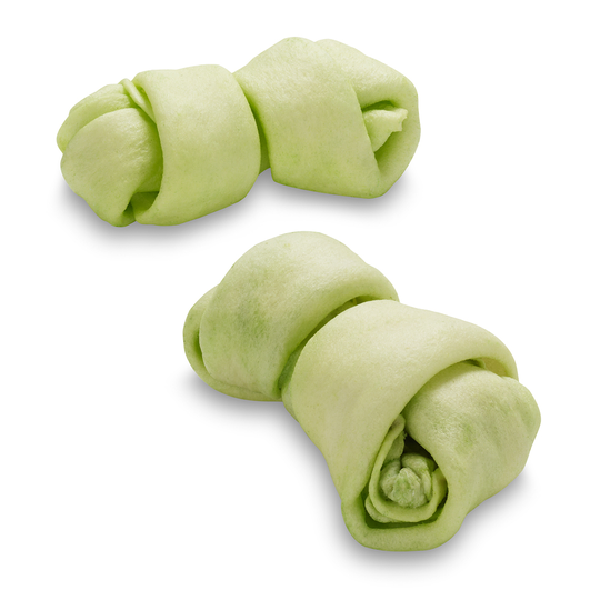 Barkoo knutna tuggben med spirulina ca 12 cm - 3 st à ca 12 cm