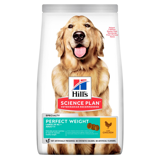 Adult Perfect Weight Large Breed torrfoder med kyckling - 12 kg