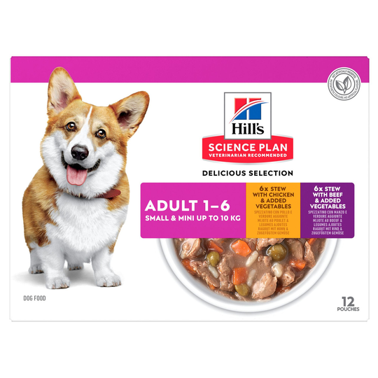 Healthy Cuisine Stew Våtfoder till Storrasiga Valpar - 12 st x 90 g