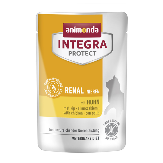 Ekonomipack: Animonda Integra Protect Adult Renal Pouch 48 x 85 g - Kyckling