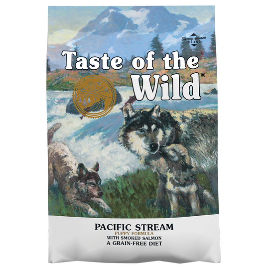 Taste of the Wild Pacific Stream Puppy Ekonomipack: 2 x 12,2 kg