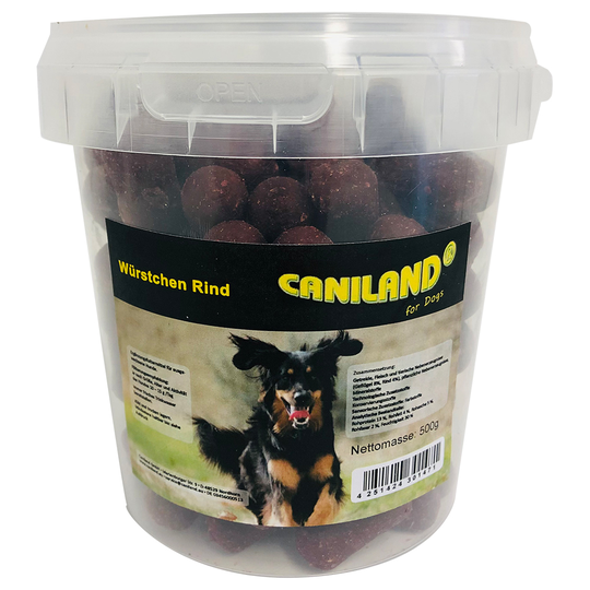 Caniland nötköttskorv med rökarom - 3 x 500 g