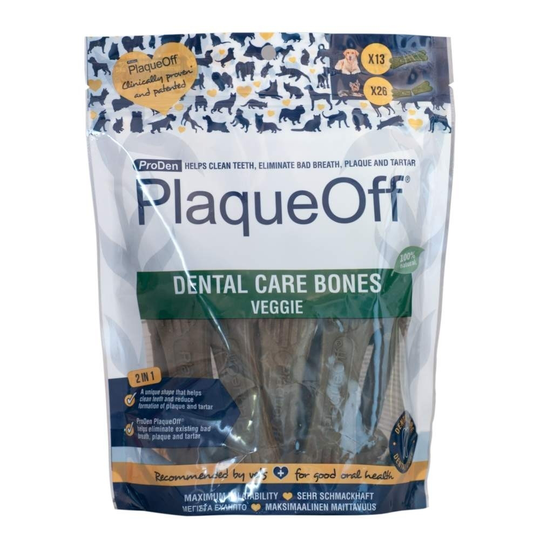 PlaqueOff Dental Ben Vegetarisk 482g