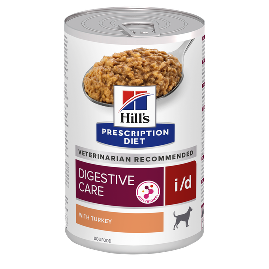 Prescription Diet i/d Digestive Care Våtfoder Hund Kalkonsmak - 12 st x 360 g