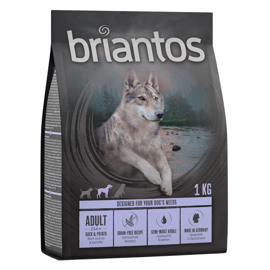 Briantos Grain Free Adult Anka & potatis - 1 kg