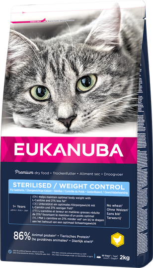 Cat Sterilised/Weight Control - 2 kg