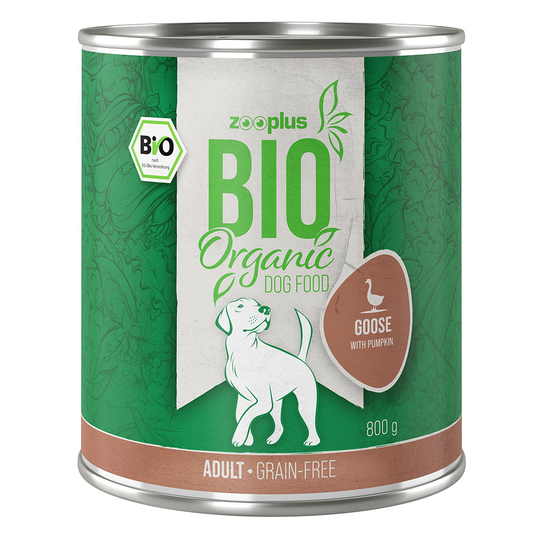 zooplus Bio Adult Gås med pumpa - 6 x 800 g