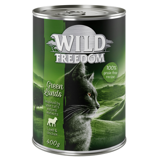 Wild Freedom Adult 12 x 400 g - Green Lands - Lamb & Chicken