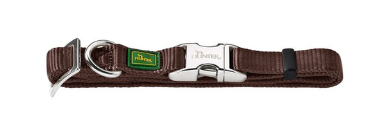 Vario Basic Alu-Strong Hundhalsband - Small brun