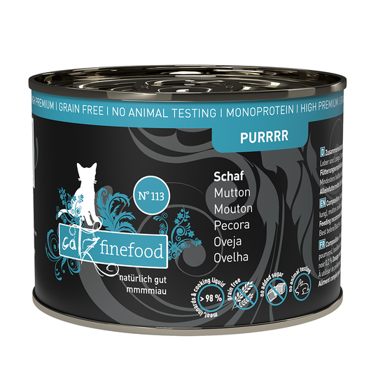 catz finefood Purrrr på burk 6 x 200 - No. 113 får (6 x 200 g)