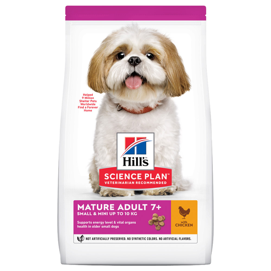 Hill's Science Plan Mature Adult 7+ Small & Mini Chicken 1,5 kg