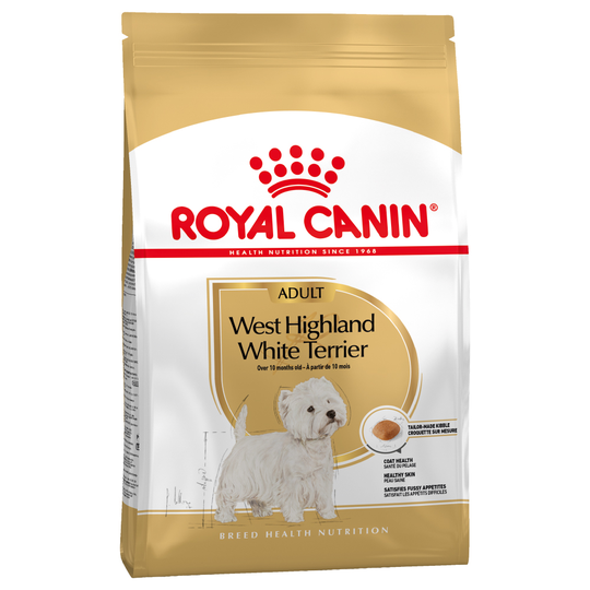 Ekonomipack: 2 eller 3 påsar Royal Canin Breed Adult - West Highland White Terrier Adult (2 x 3 kg)