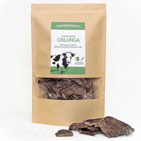 Svenskt Hundgodis Oxlunga - 100 g