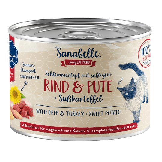 Ekonomipack: Sanabelle All Meat 24 x 180 g - Gås & kyckling