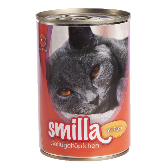 Smilla Poultry Pot 6 x 400 g - Mört fjäderfäkött med fisk