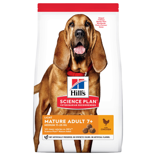 Hill's Science Plan hundfoder till sparpris! - Mature Adult 7+ Medium Light Chicken (2,5 kg)