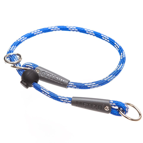 Retrieverhalsband Runt - Blå / 40 cm