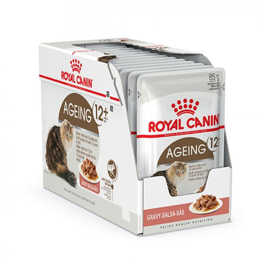 Ageing Gravy 12+ Våtfoder för katt - 12 x 85 g