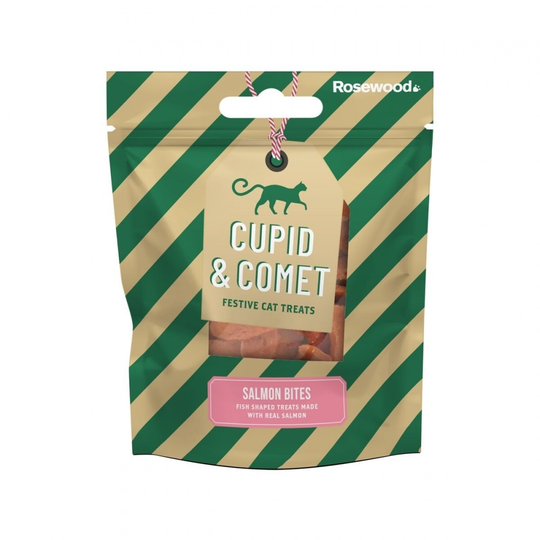 Rosewood Cat Xmas Chicken & Salmon Bites 40 g