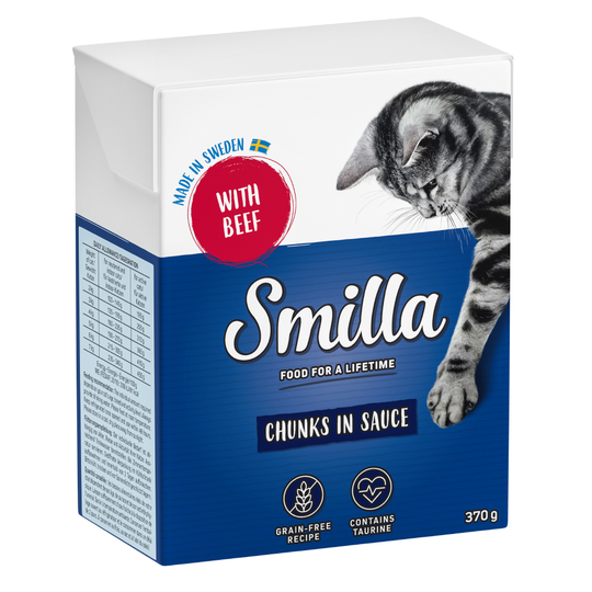 Smilla Chunks i sås 6 x 370 g Nötkött