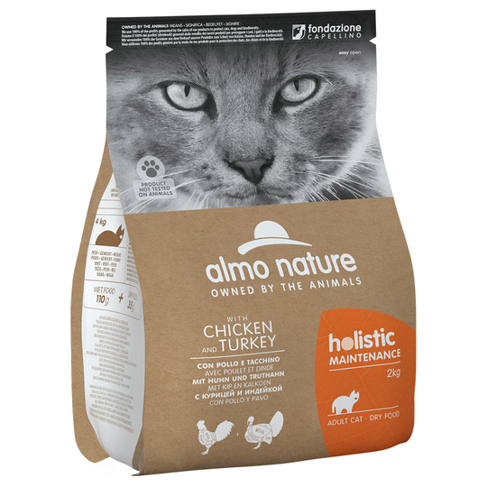 Almo Nature Holistic Maintenance Chicken & Turkey - Ekonomipack: 2 x 2 kg