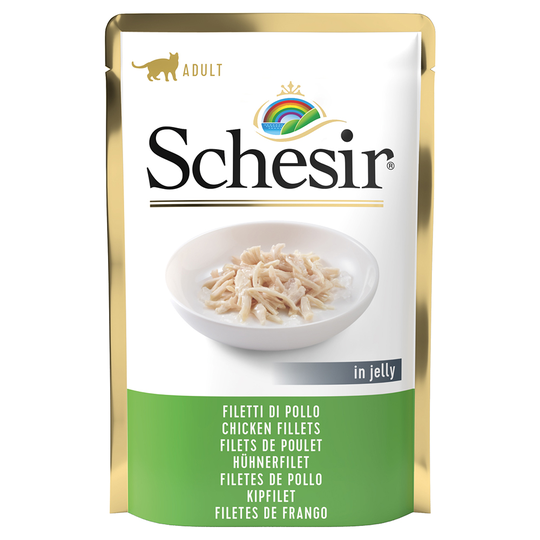 Schesir Jelly Pouch 6 x 85 g Kycklingfilé