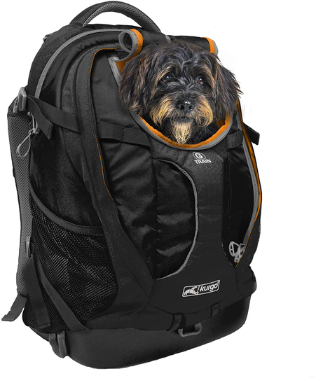 Kurgo bärväska/ryggsäck till Hund - G-Train K9 Pack - Svart