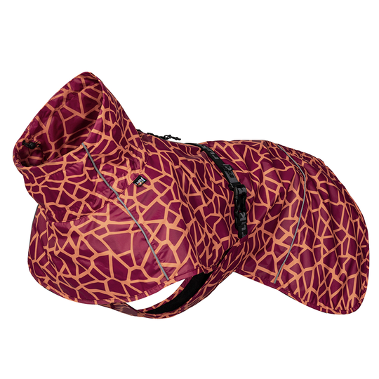Rukka® Hayton Warm regnjacka, karminröd - ca 31 - 38,5 cm rygglängd (stl. 35)