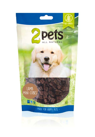 Lamb Minicubes hundgodis - 100 g