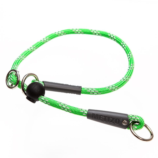 Retrieverhalsband Runt - Grön / 40 cm