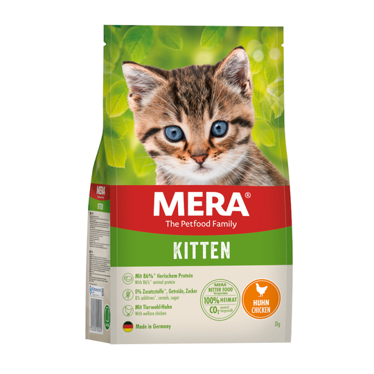 MERA Cats Kitten Kyckling - Ekonomipack: 2 x 2 kg