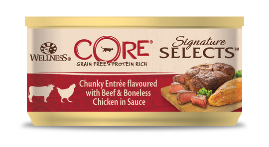 Cat SS Beef & Chicken Chunky - 24 x 79g