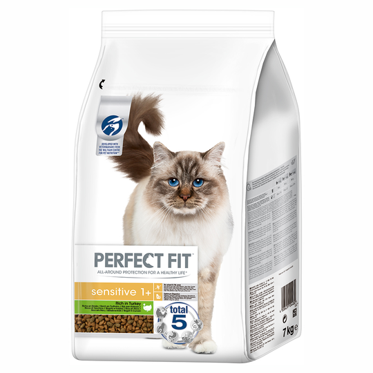 Perfect Fit Sensitive 1+ Kalkon - 7 kg