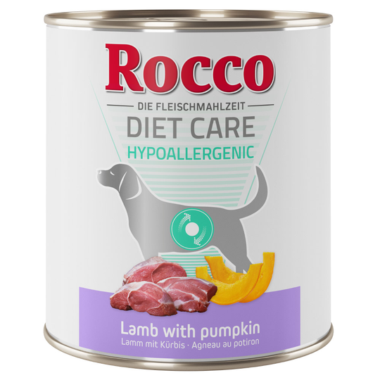 Rocco Diet Care Hypoallergenic Lamb 800 g - Ekonomipack: 24 x 800 g