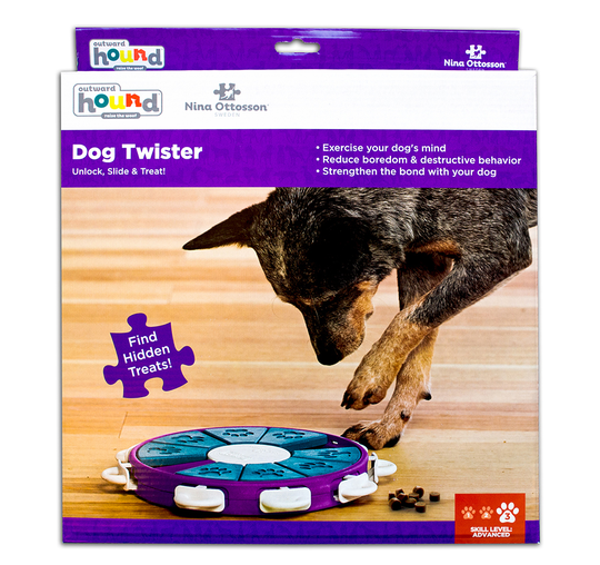 Dog Twister i plast - Nina Ottosson