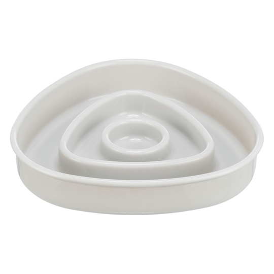 Trixie Slow Feeding Triangle skål - 350 ml, Ø 15 cm